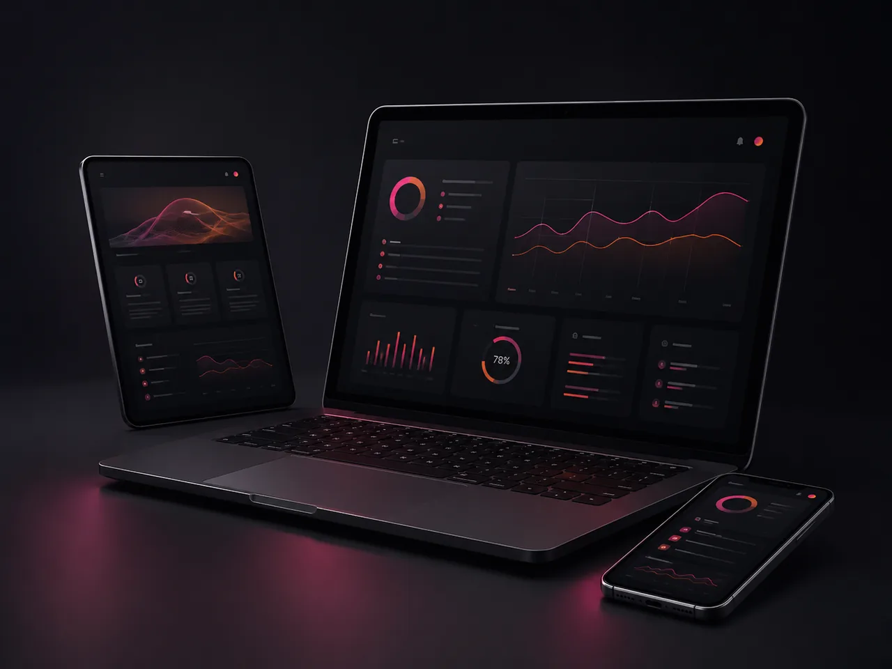 Alektronics web design interface